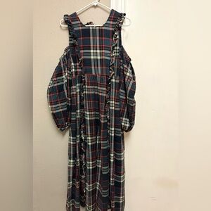 Damson Madder plaid dress